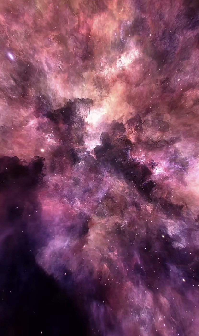 Warme Nebula als Sinnbild für die Seelenreise